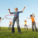 Hula-Hoop Workout für mehr Fitness
